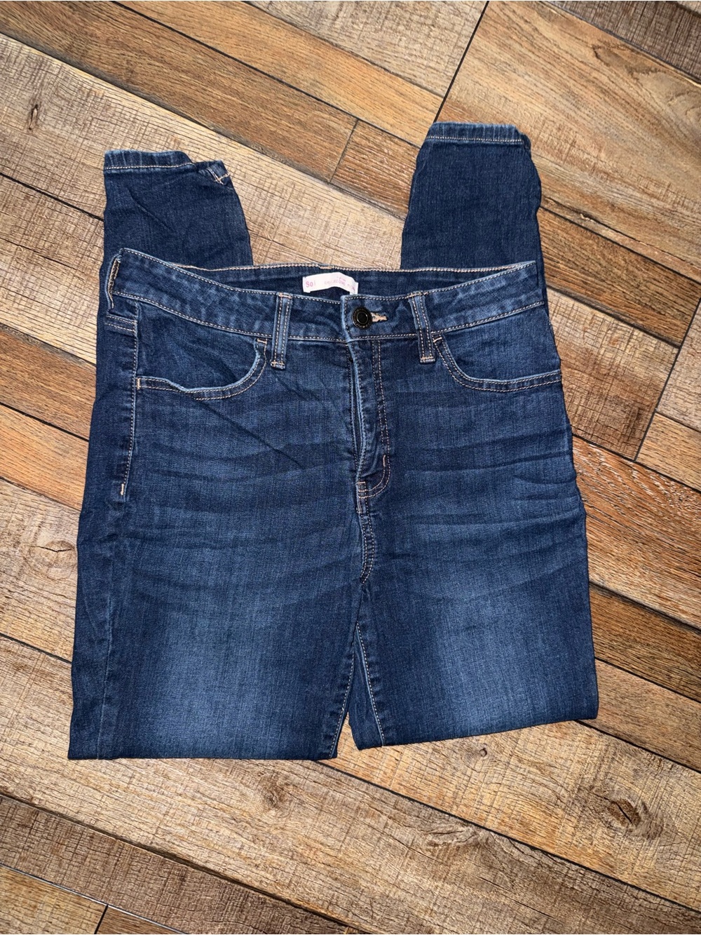 SO Women's Dark Indigo Skinny Jeans 11/30W
